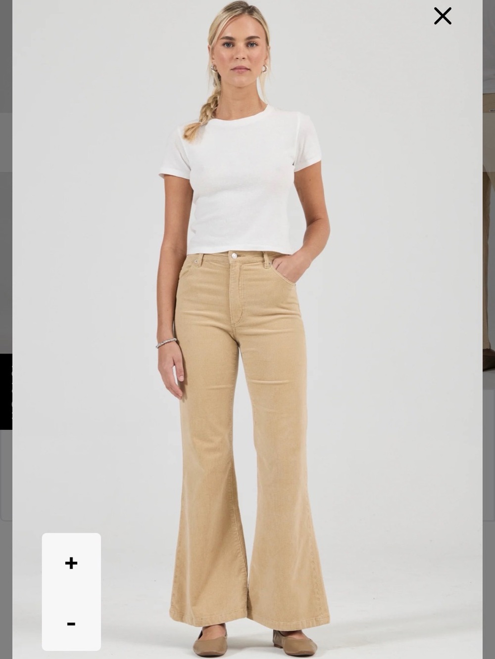 Rolla’s High-Rise Flared Jeans in Pink